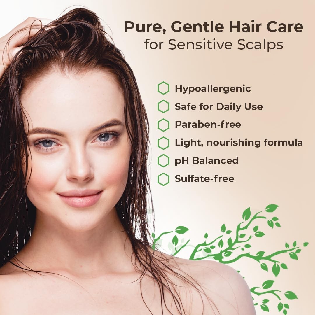 Eczema & Psoriasis Shampoo & Conditioner Set – Hydrate Dry Scalp & Hair