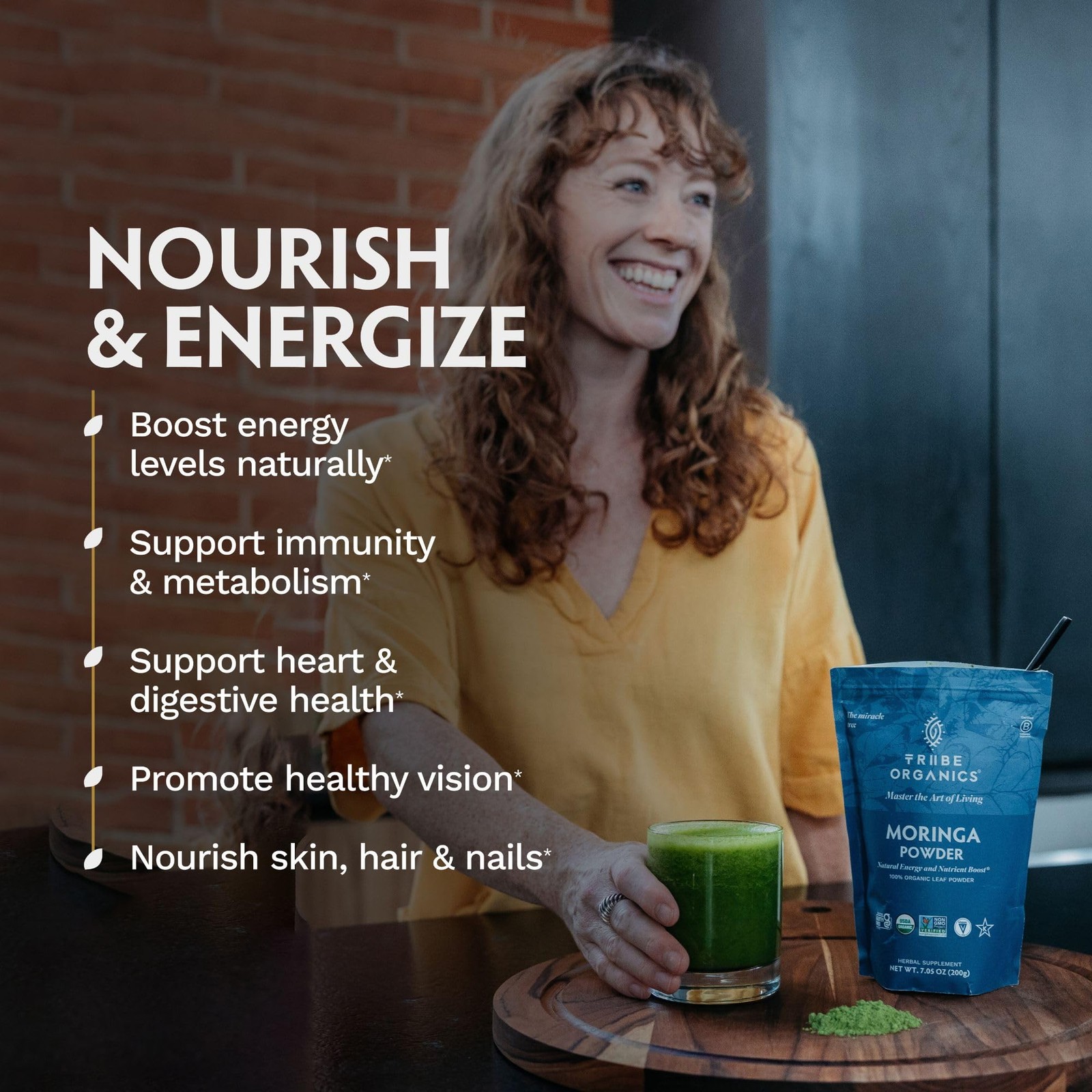 Tribe Organics Organic Moringa Oleifera Powder For Energy Joints –