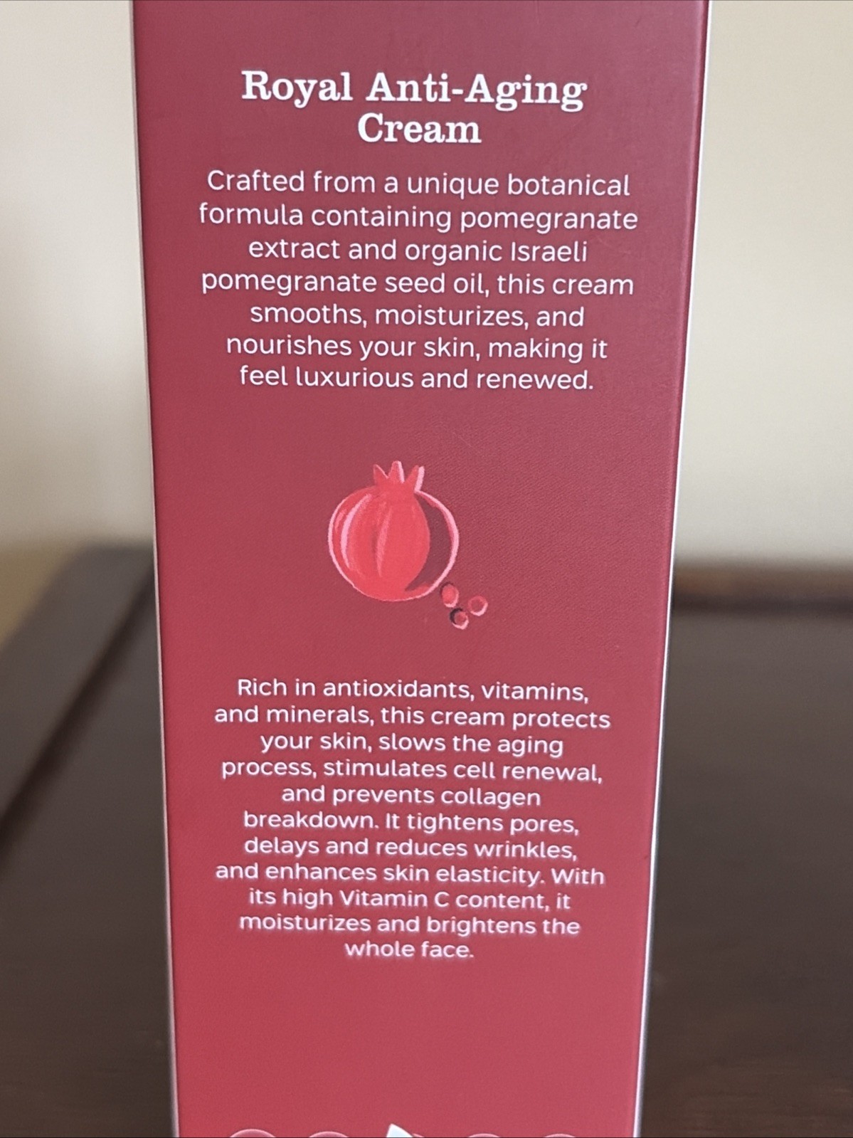 Gift of Nature Royal Pomegranate Anti-Aging Face Cream 50mL Made In Israel
