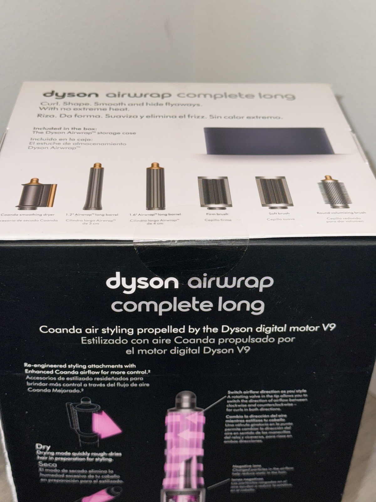 Dyson Airwrap Multi Styler Complete Long Nickel/Copper NEW SEALED