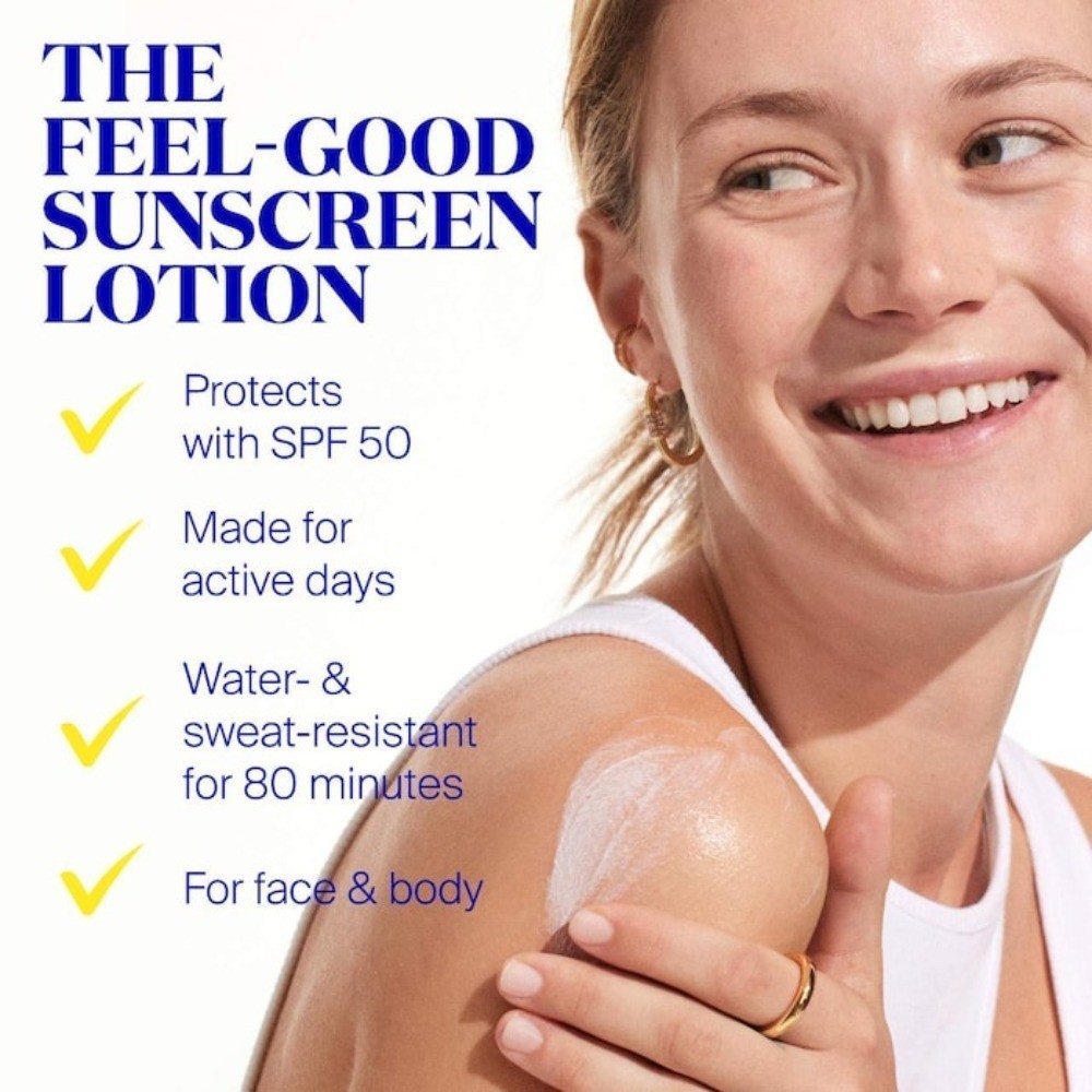 Supergoop! Authentic Everyday Lotion SPF 50 Face & Body Sunscreen 5.5 oz/162 mL