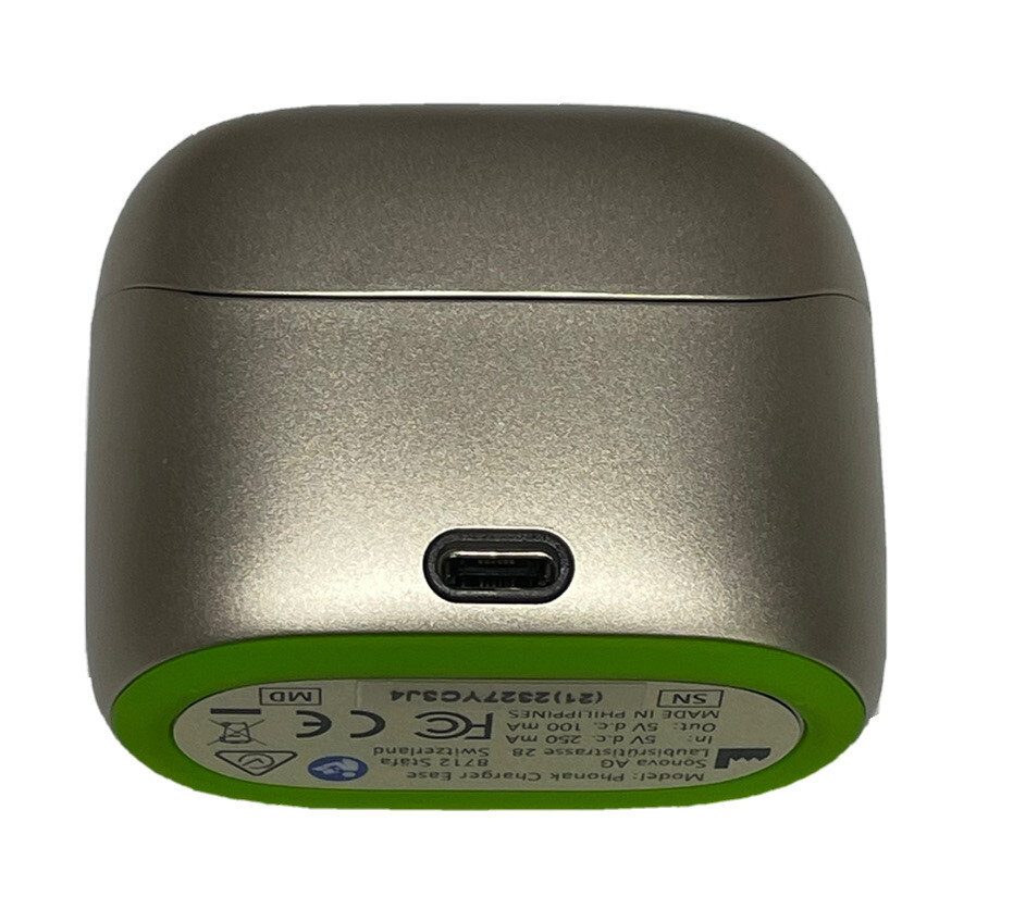 Phonak Ease Charger Case with Charging Cord Audeo L-R and RT 075-0080-11