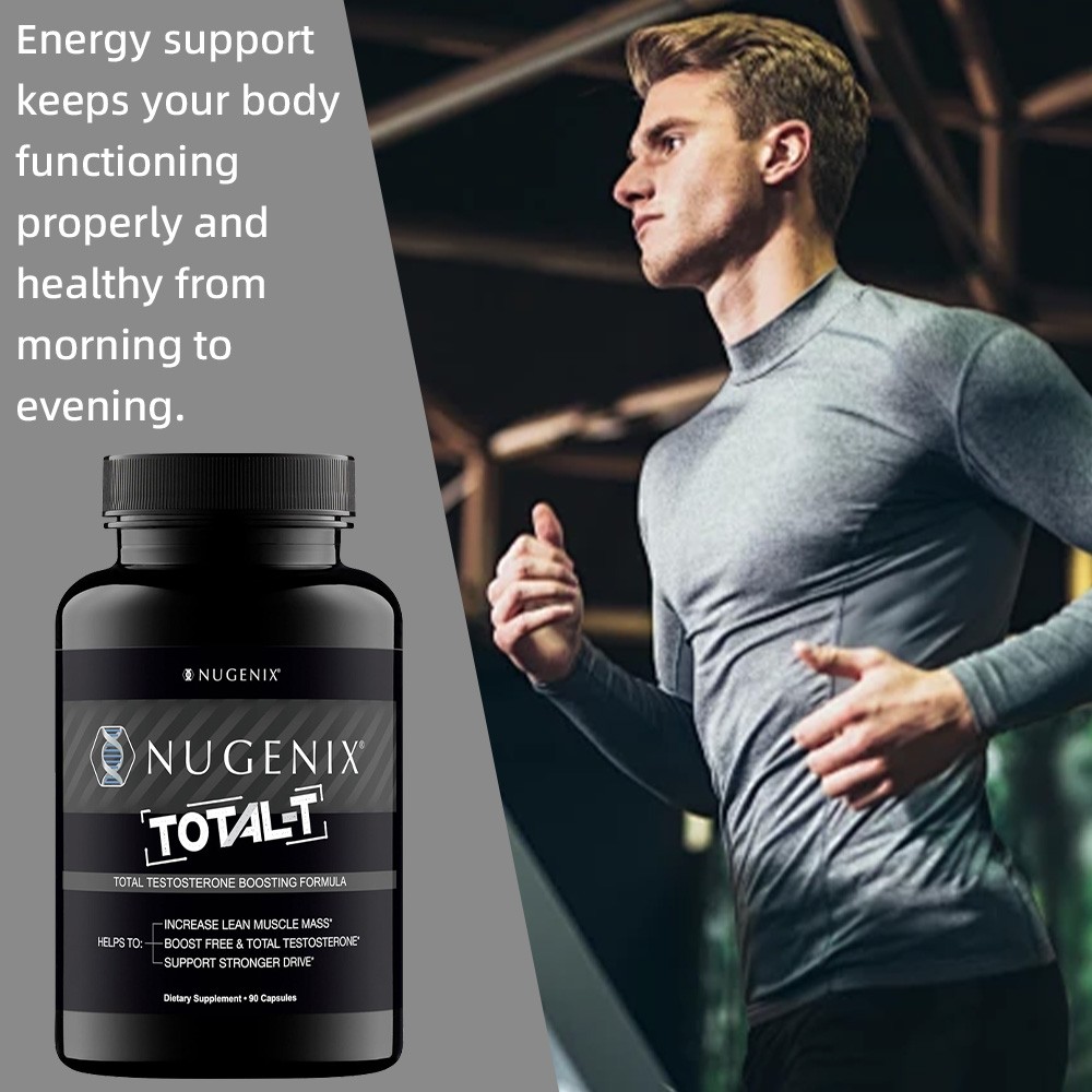 Nugenix Total-T Testosterone Booster 90 Capsules – Enhanced Endurance and Energy