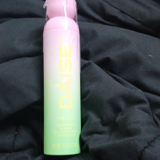 Daise Hello Daise Raspberry & Mint Body Spray 3.5 oz Cruelty-Free No Aluminum