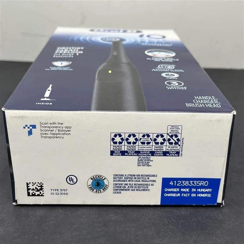 Oral-B iO Series 2 Rechargeable Electric Toothbrush ~ Night Black ~ NEW + SEALED