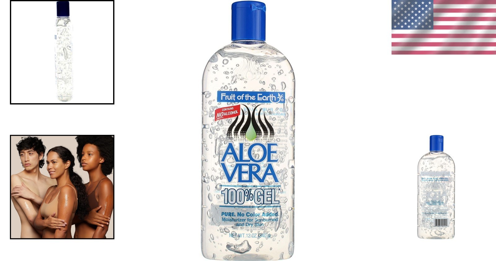 12 oz Aloe Vera Gel Pack – Unscented, Alcohol-Free Soothing Relief for Your Skin