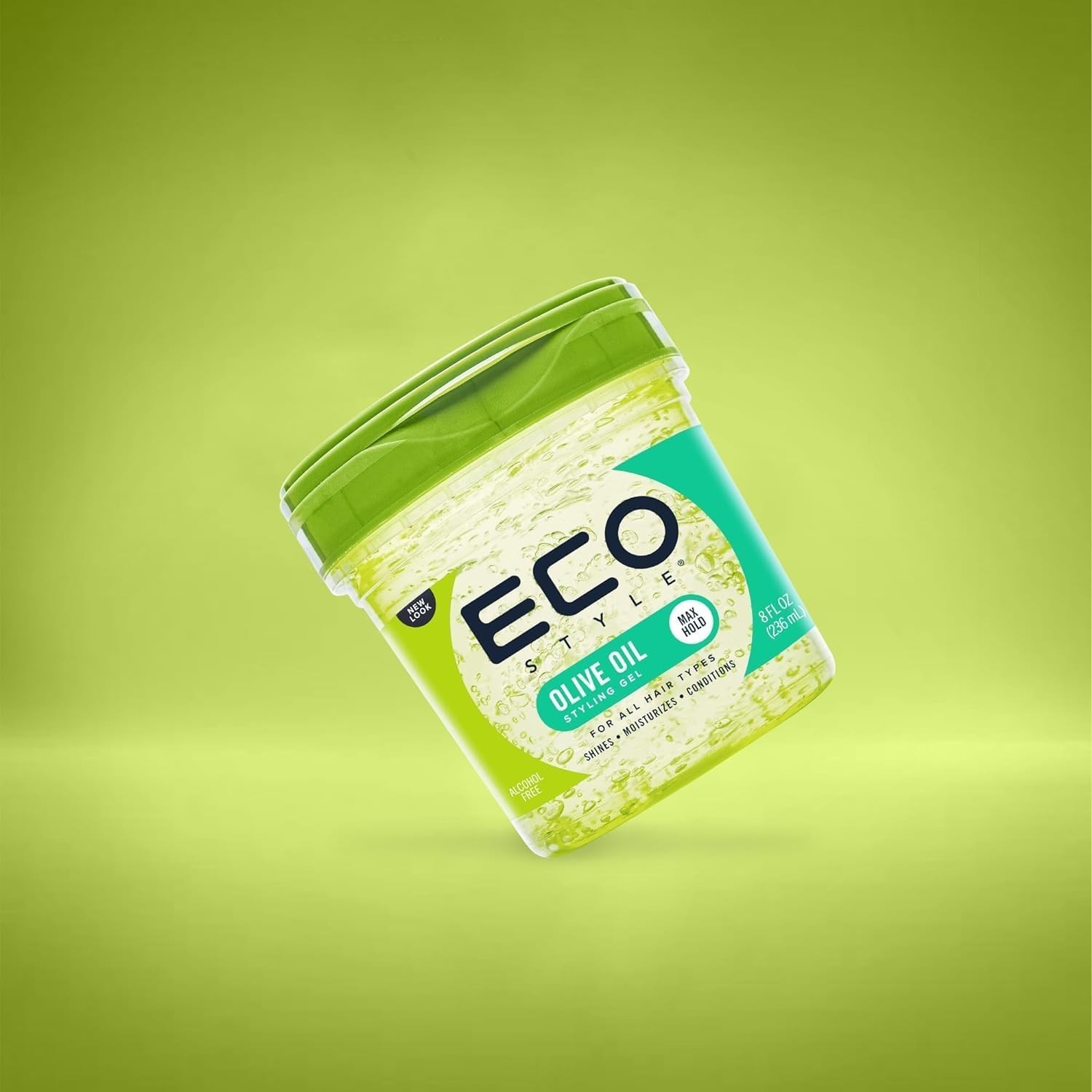 Gel Olive Oil Styling – Adds Shine and Tames Split Ends – Delivers Moisture t…