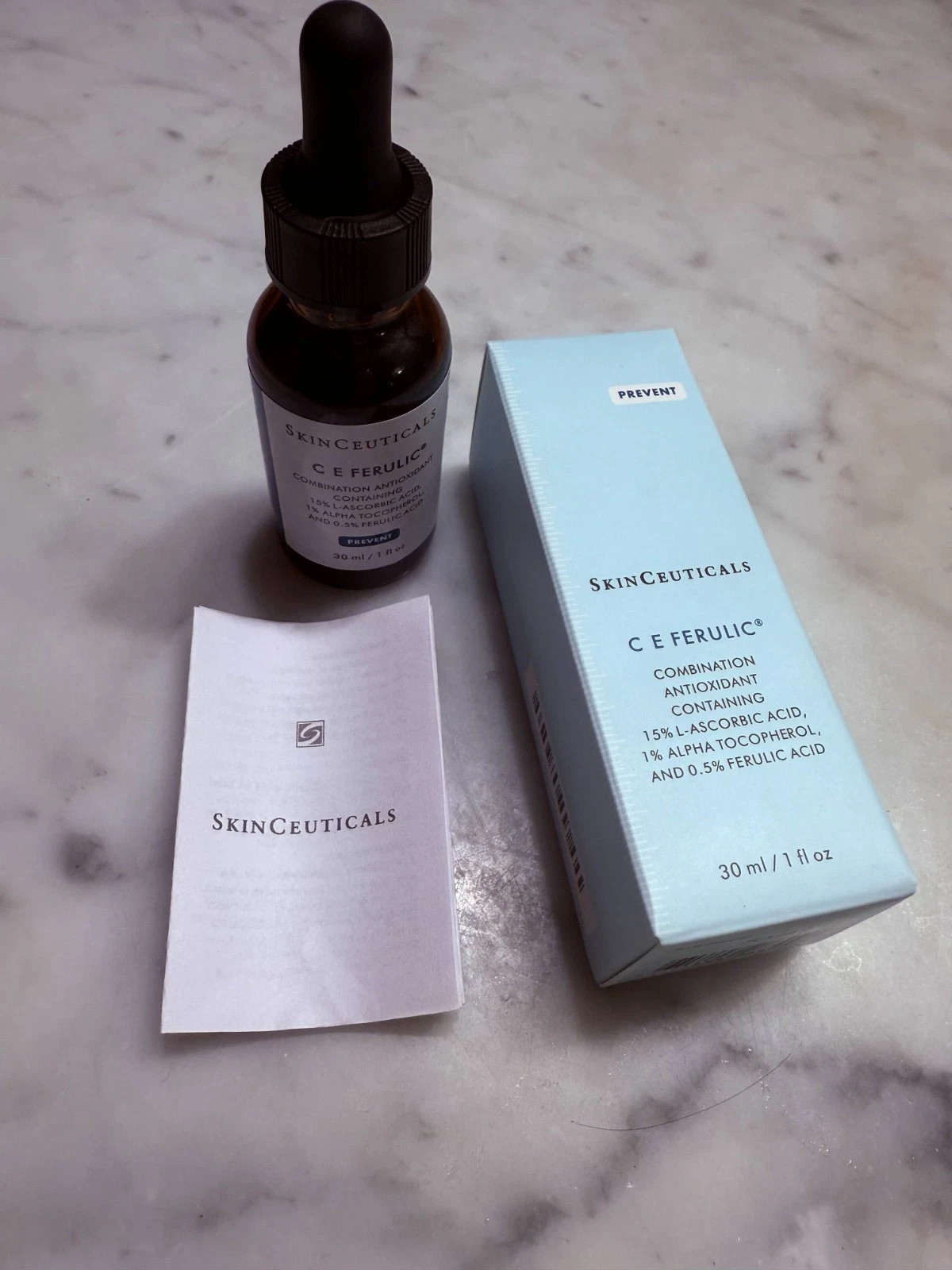 SkinCeuticals CE Ferulic – 15% L-ascorbic Acid Serum – 1oz New Sealed (Real)
