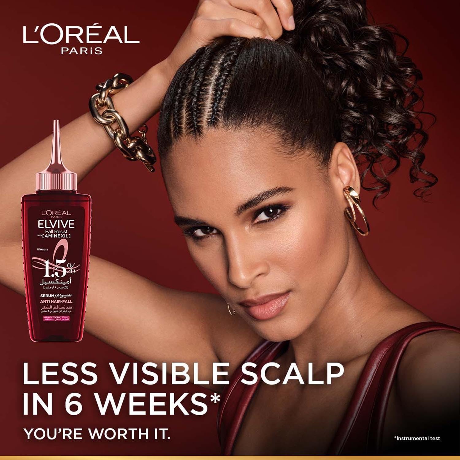 L’Oréal Paris Fall Resist Hair Fall Serum 1.5% Aminexil 102ml