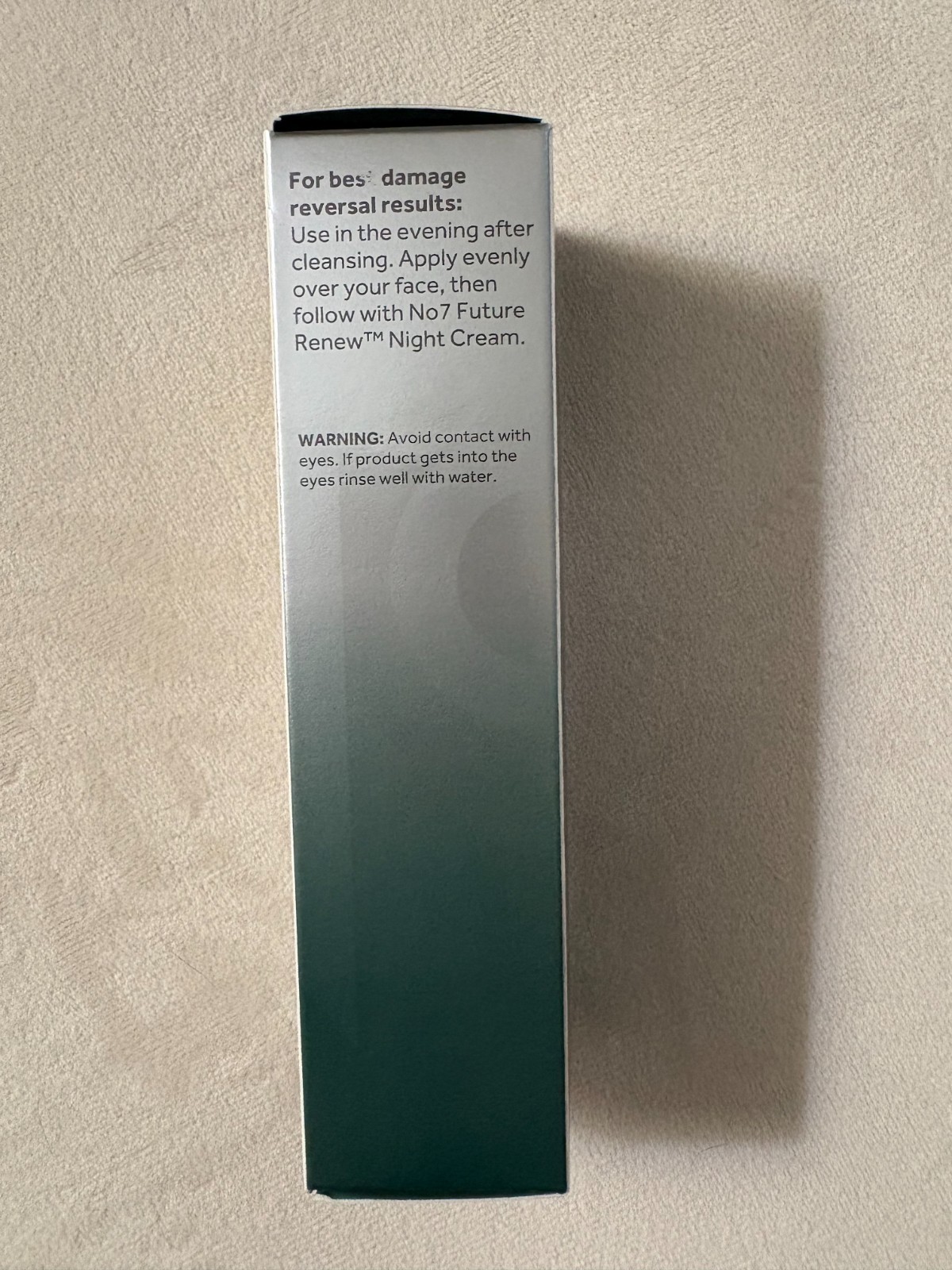 No7 Future Renew Damage Reversal Anti Aging Facial Night Serum 25mL NEW