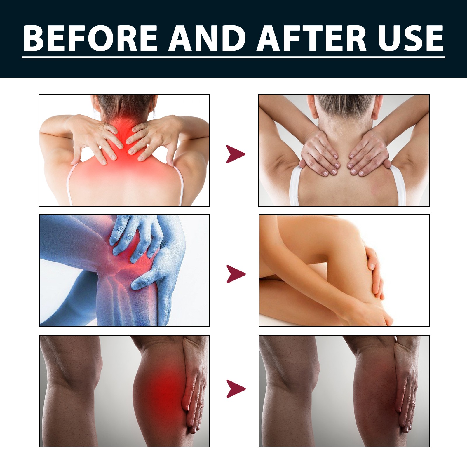Pain Relief Cream, Relieve Joints Knees Cervical Vertebra Hands And Feet Sorenes