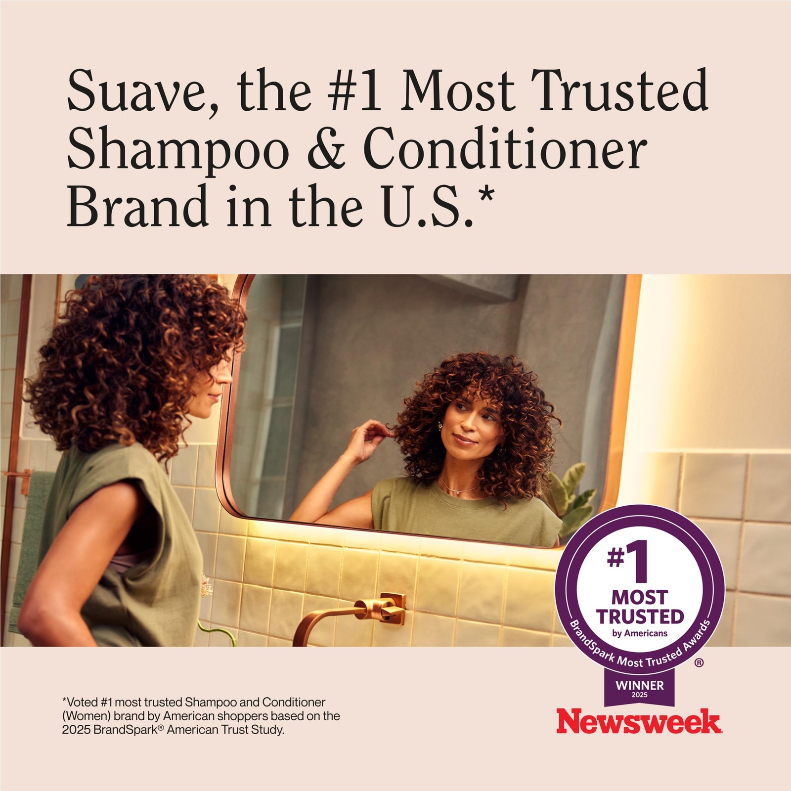 Suave Bamboo & Hibiscus Volumizing Conditioner, 12.6 Fl Oz (Pack of 1), N/A