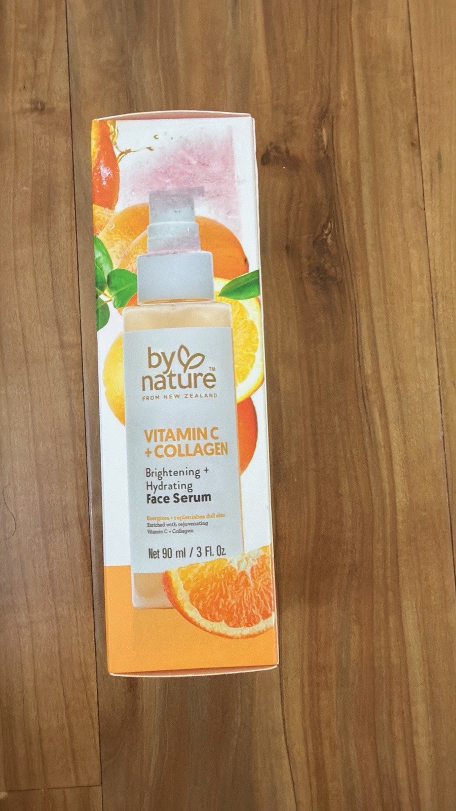By Nature Vitamin C + Collagen Brightening Hydrating Face Serum 90ml New Zealand
