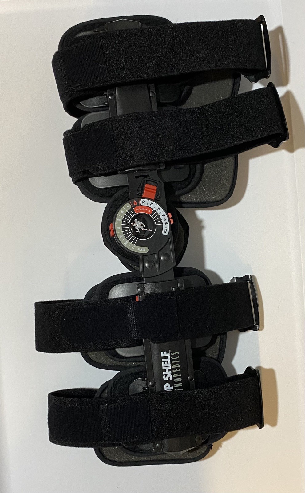 Tele-Range 2.0 Hinged Full Foam ROM Knee Brace Post Op Adjustable