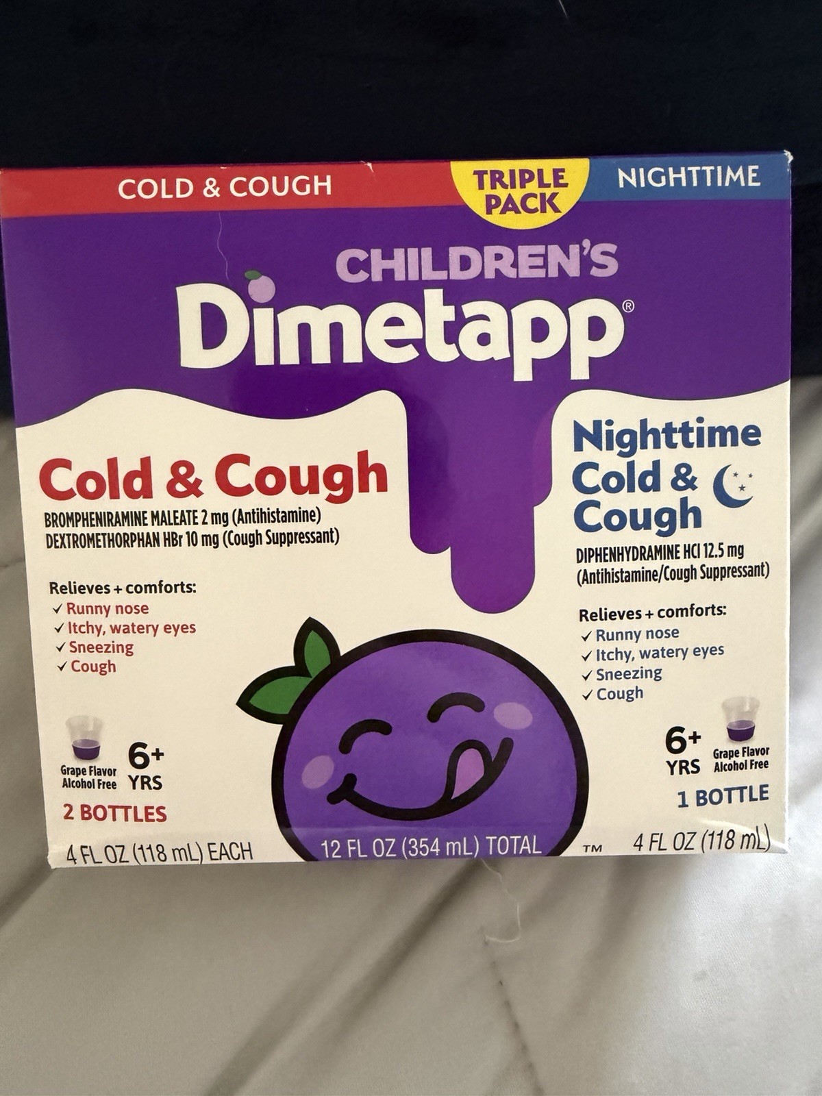 Children’s Dimetapp Day & Night Cold Cough Relief Value Pack 4oz