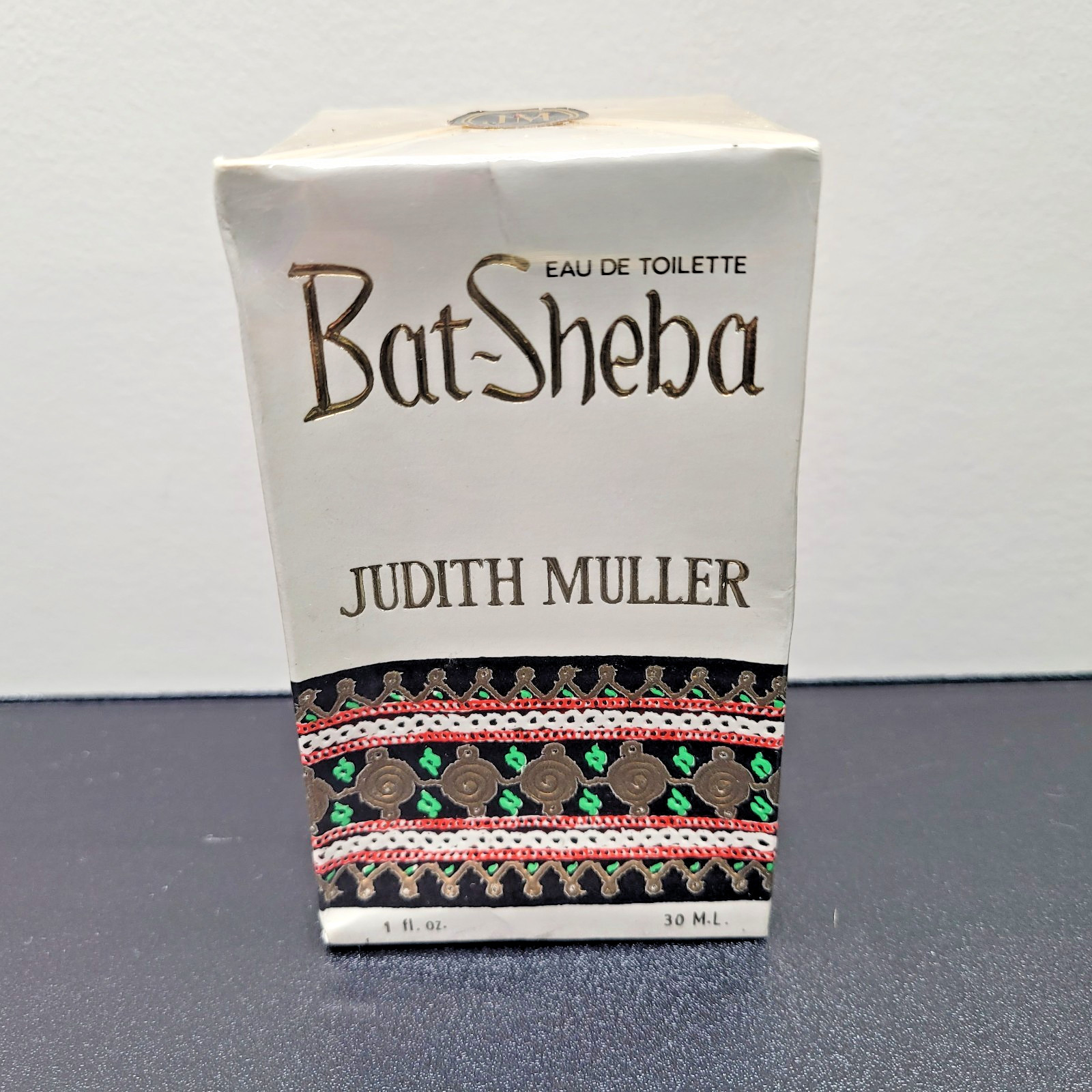 Vintage Judith Muller Bat-Sheba Parfum Eau De Toilette 30ml 1oz Splash Israel NE