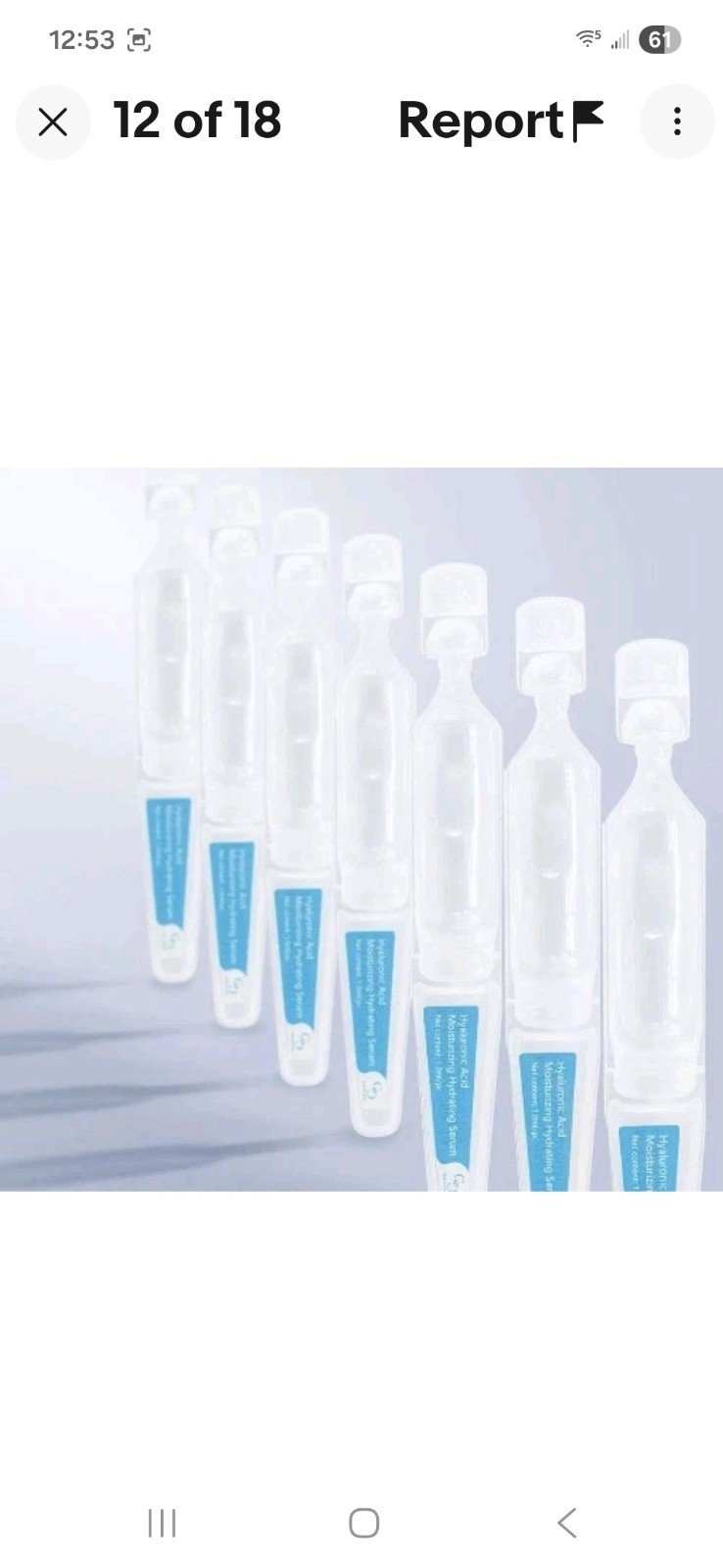 KOEC 5% Hyaluronic Acid Deep Moisturizing Serum 30Pcs Exp 12/2029 New-Sealed