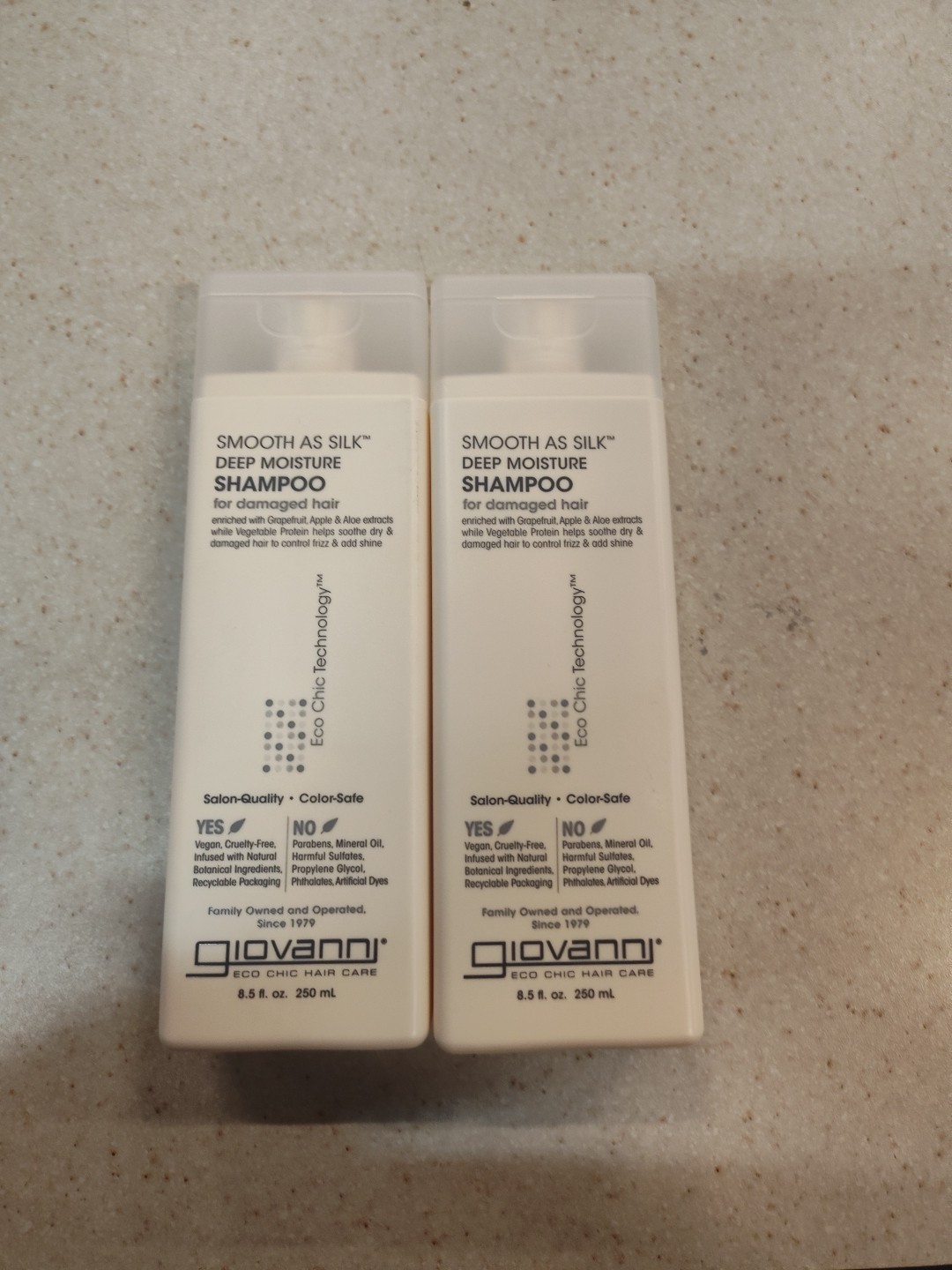 Giovanni Smooth As Silk Deep Moisture Shampoo 8.5 fl oz Each – 2 Pack