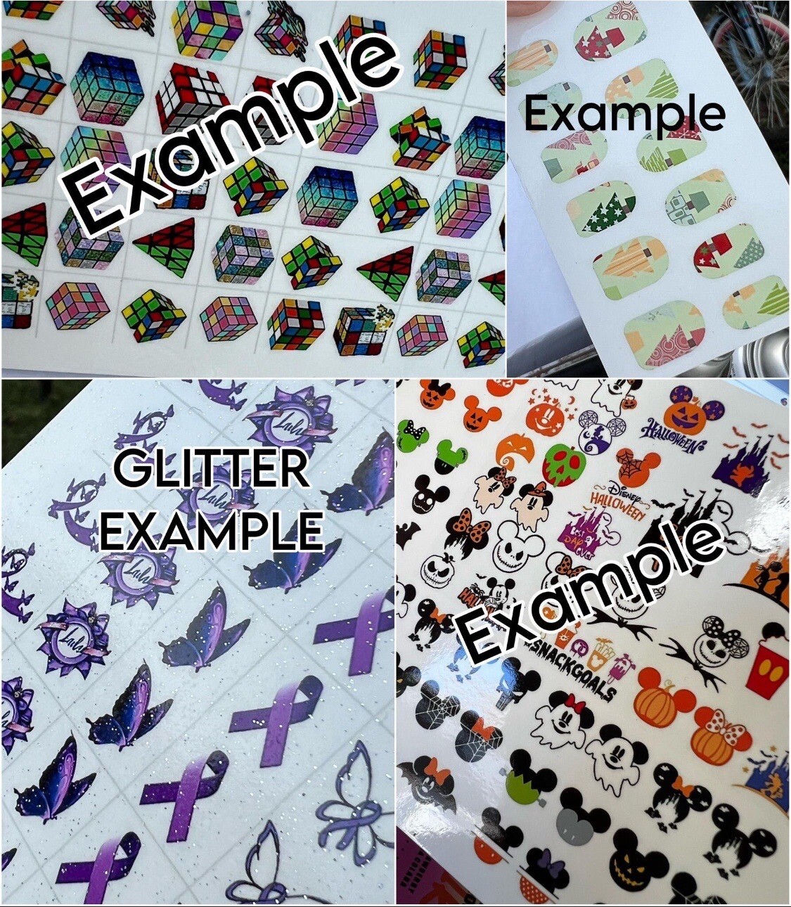 Israel Heart Flag Waterslide Nail Decals Set Of 50 Instructions & Bonus