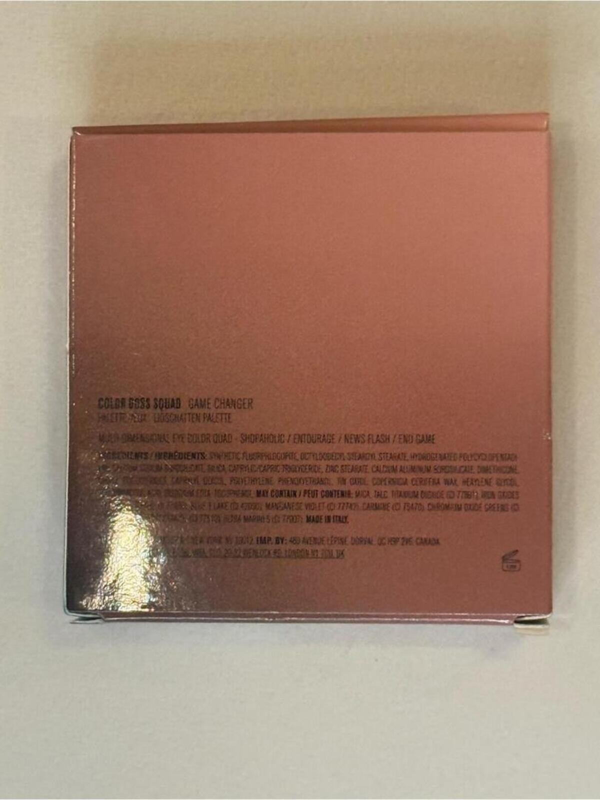 Il Makiage Color Boss Squad Game Changer 994 Eye Quad NIB Sold Out Italy