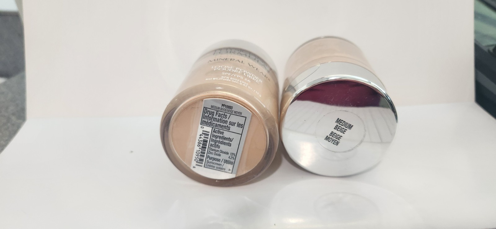 Physicians Formula Mineral Wear Loose Powder SPF 16 Medium Beige Lot of 2