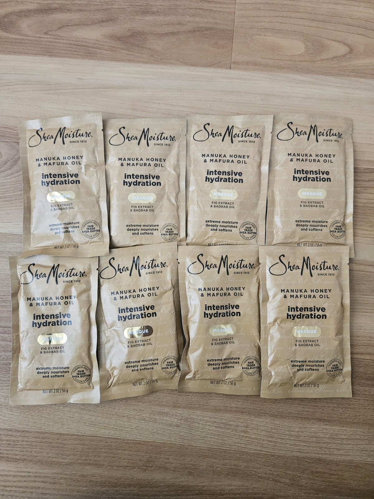 SheaMoisture Manuka Honey & Mafura Oil Hydration Hair Mask 2 oz Paraben-Free