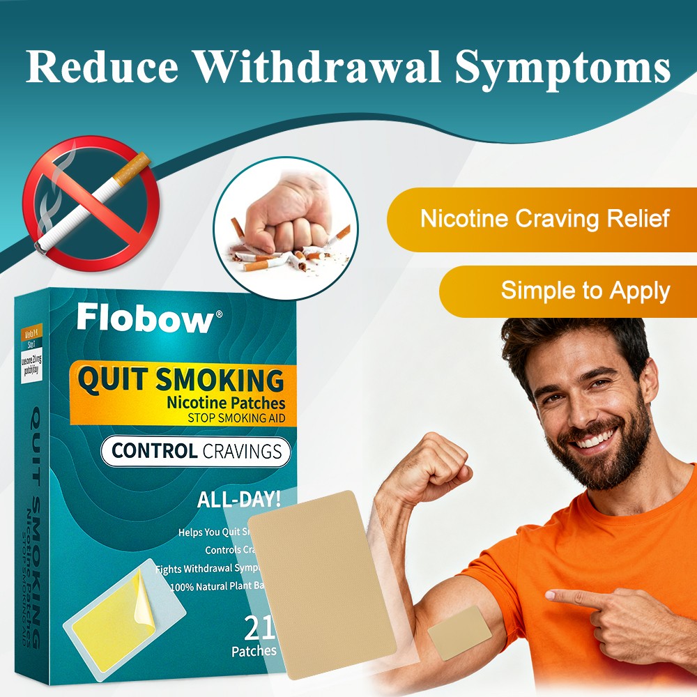 63 Patches Nicotine Patches Stop Smoking Aid Steps 1 to Quit Smoking Patch 21mg