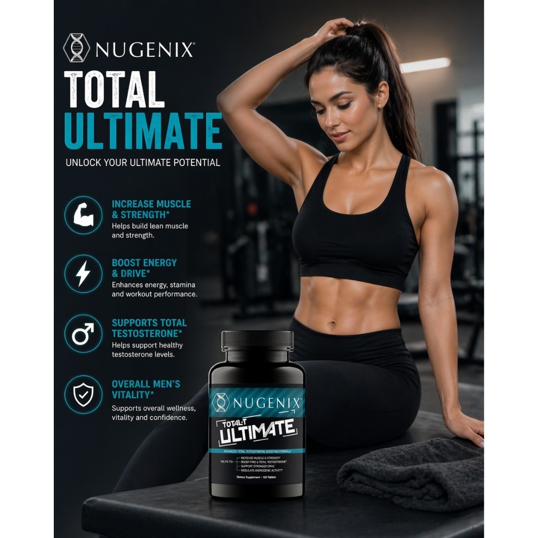 Nugenix Total-T Ultimate 120ct TestoBooster•Muscle•Stamina & Vitality 2 PACK