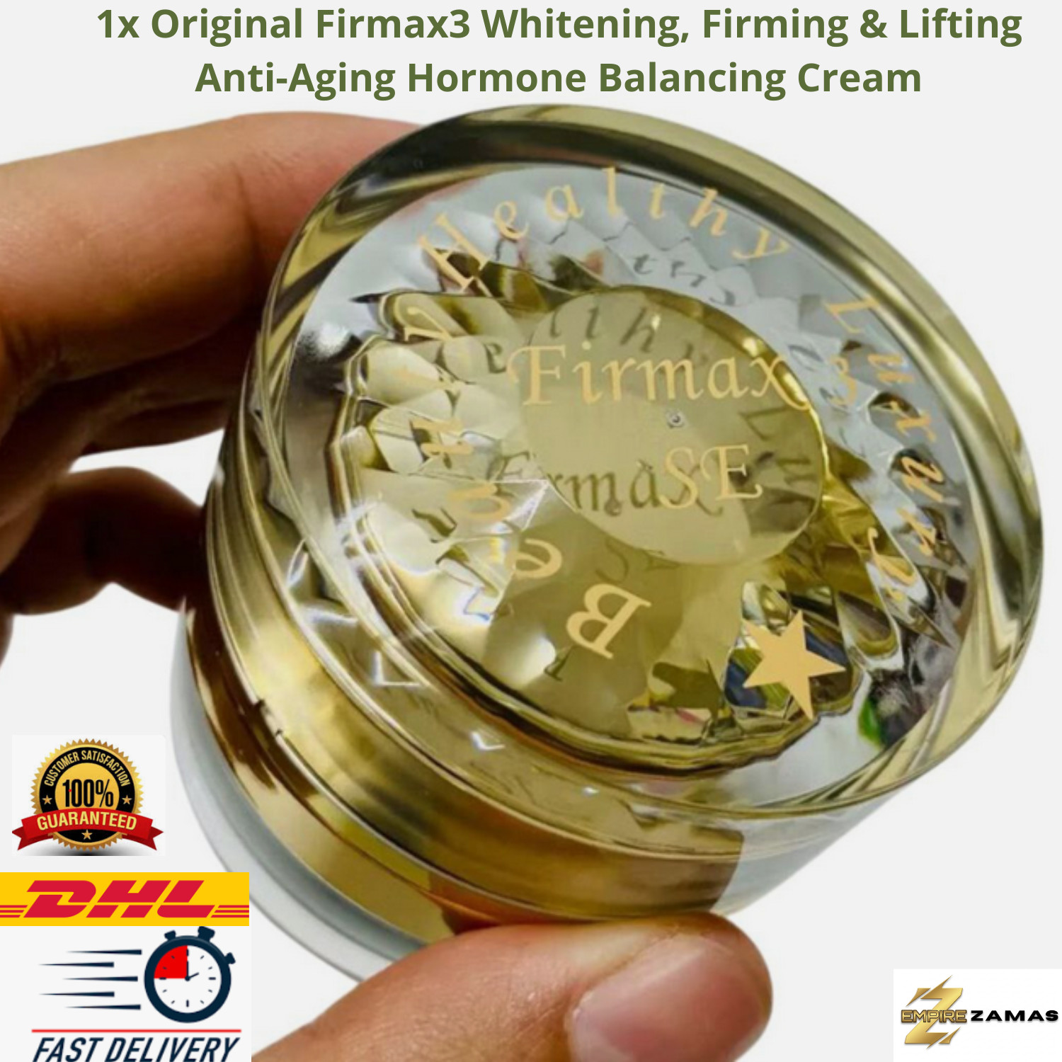 1xOriginal Firmax3 Anti Aging Hormones Firming Lifting Balancing Whitening Cream