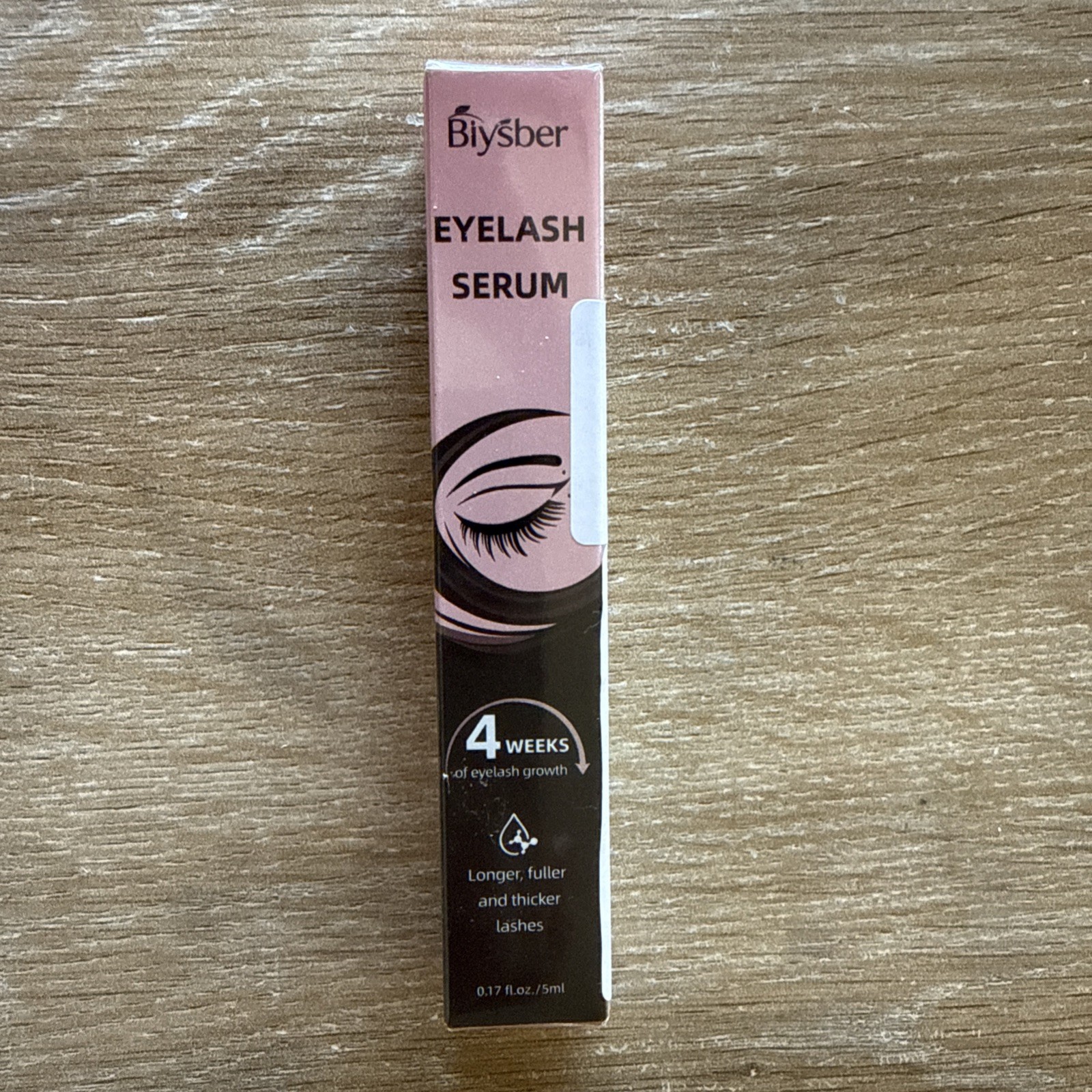 Lash Growth Serum 5ml – Longer Fuller Thicker Lashes & Brows, Vegan