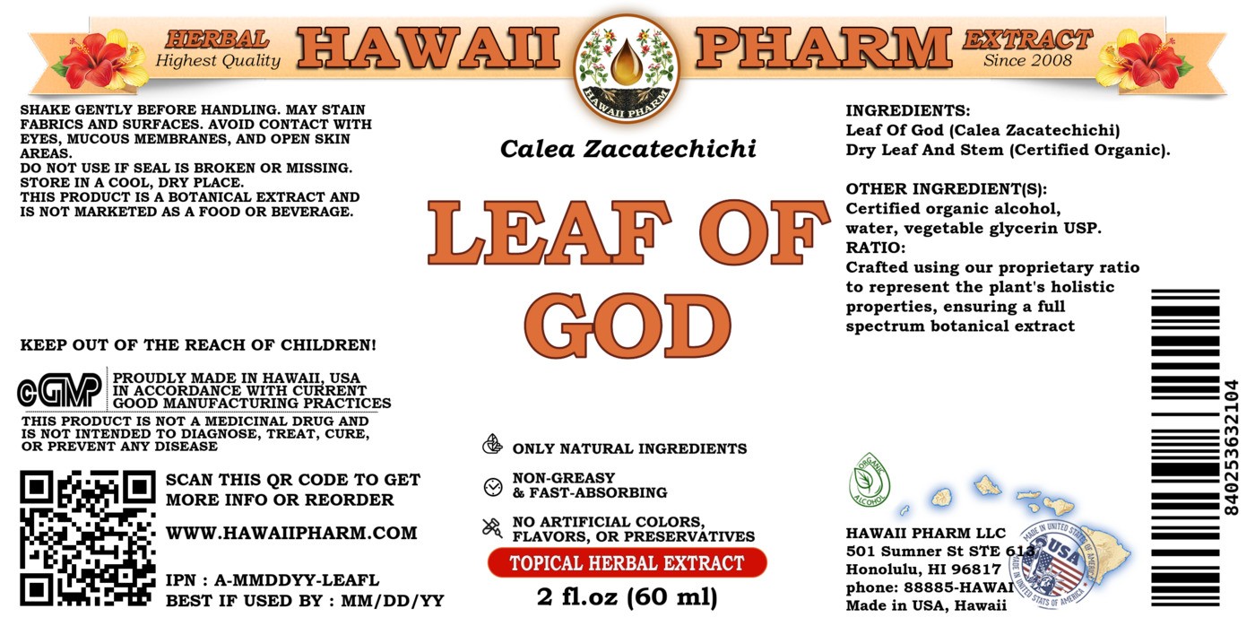 Leaf of God Herb Tincture
