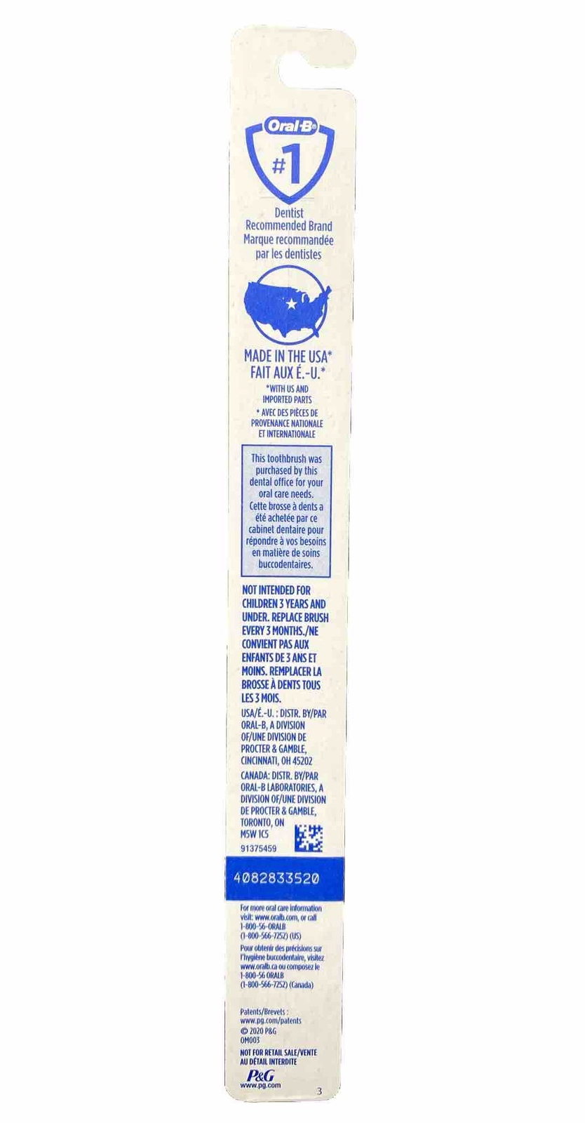 6 Pack Oral-B Indicator 35sft Soft Adult Manual Toothbrushes Multicolor