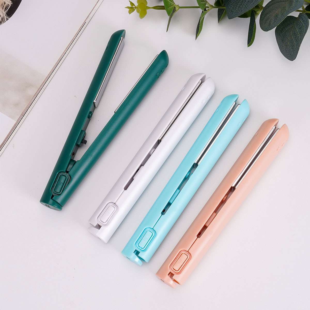 Mini Dual Purpose Curling Iron,Upgrade Small Hair Straightener,Portable 2 in 1
