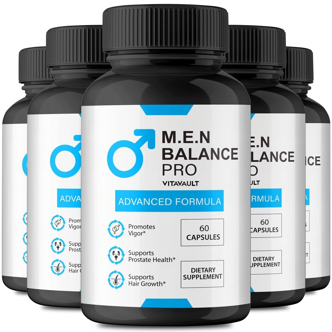 Vitavault M.E.N Balance Pro Capsules – Official Men 60 Count (Pack of 3)