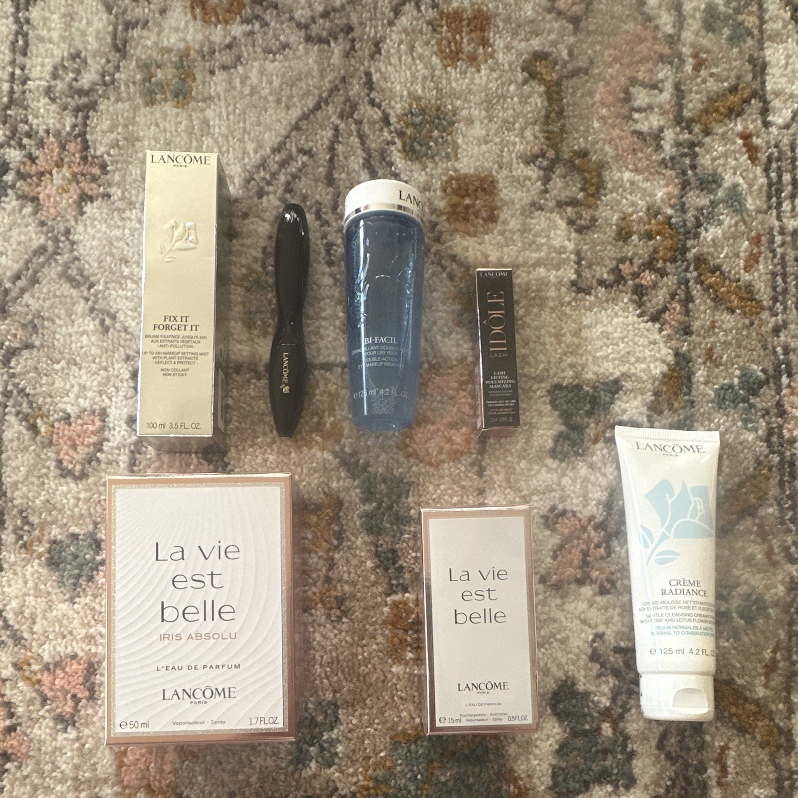 Lancôme La Vie Est Belle Iris Absolu EDP + Bi-Facil + Crème Radiance Set