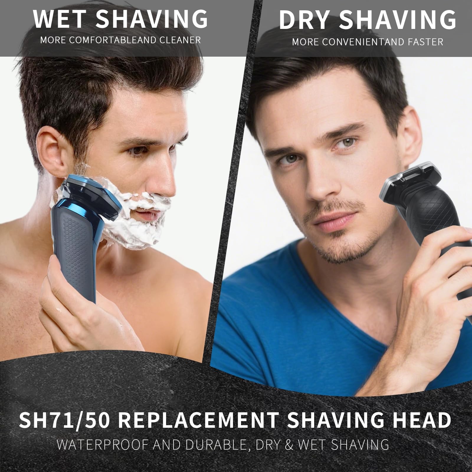 SH71/50 Shaving Heads Compatible with Phili*s Shavers Series S5000 S5XXX,S700…