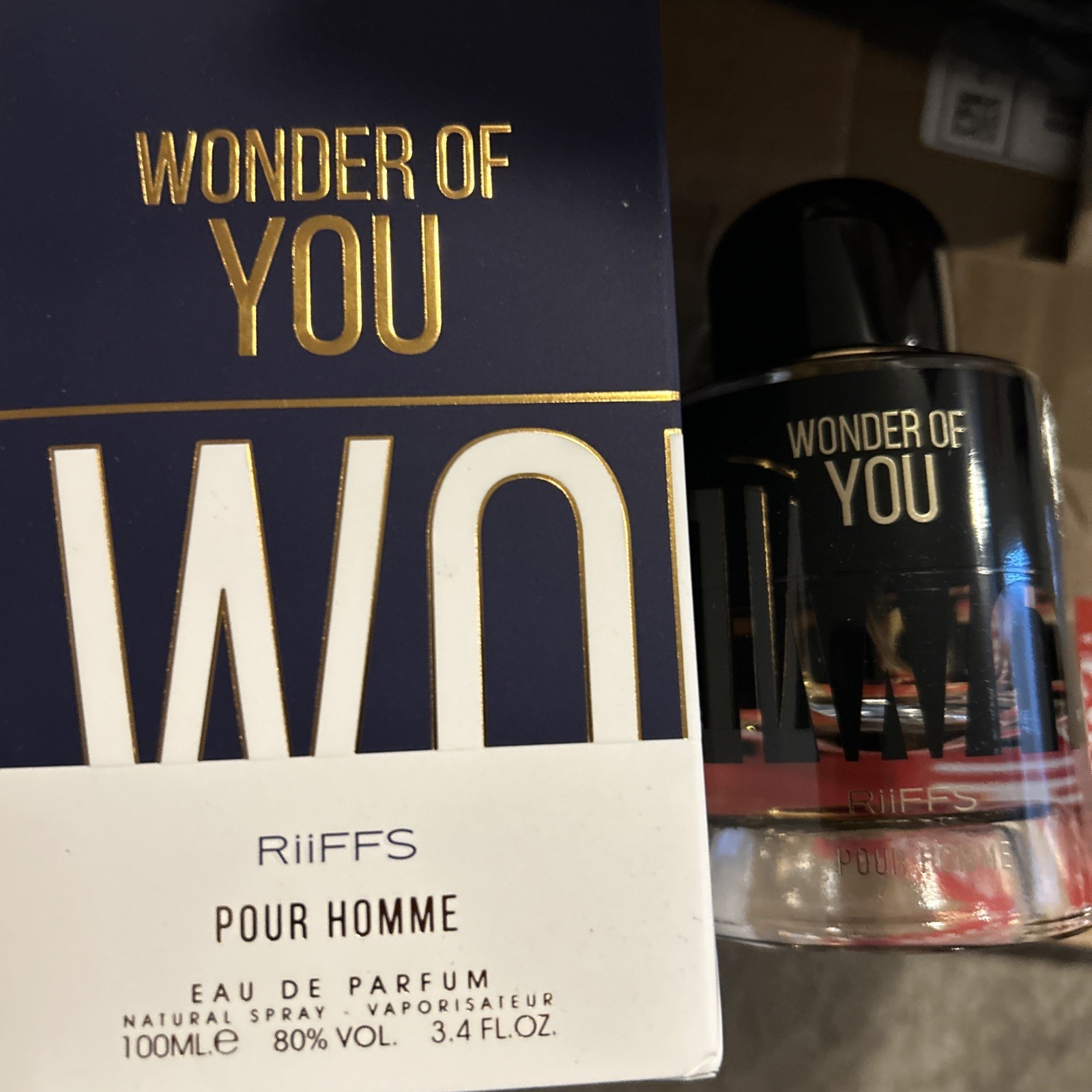 Riiffs Wonder Of You by Riiffs Eau De Parfum Spray 3.4 oz for Men