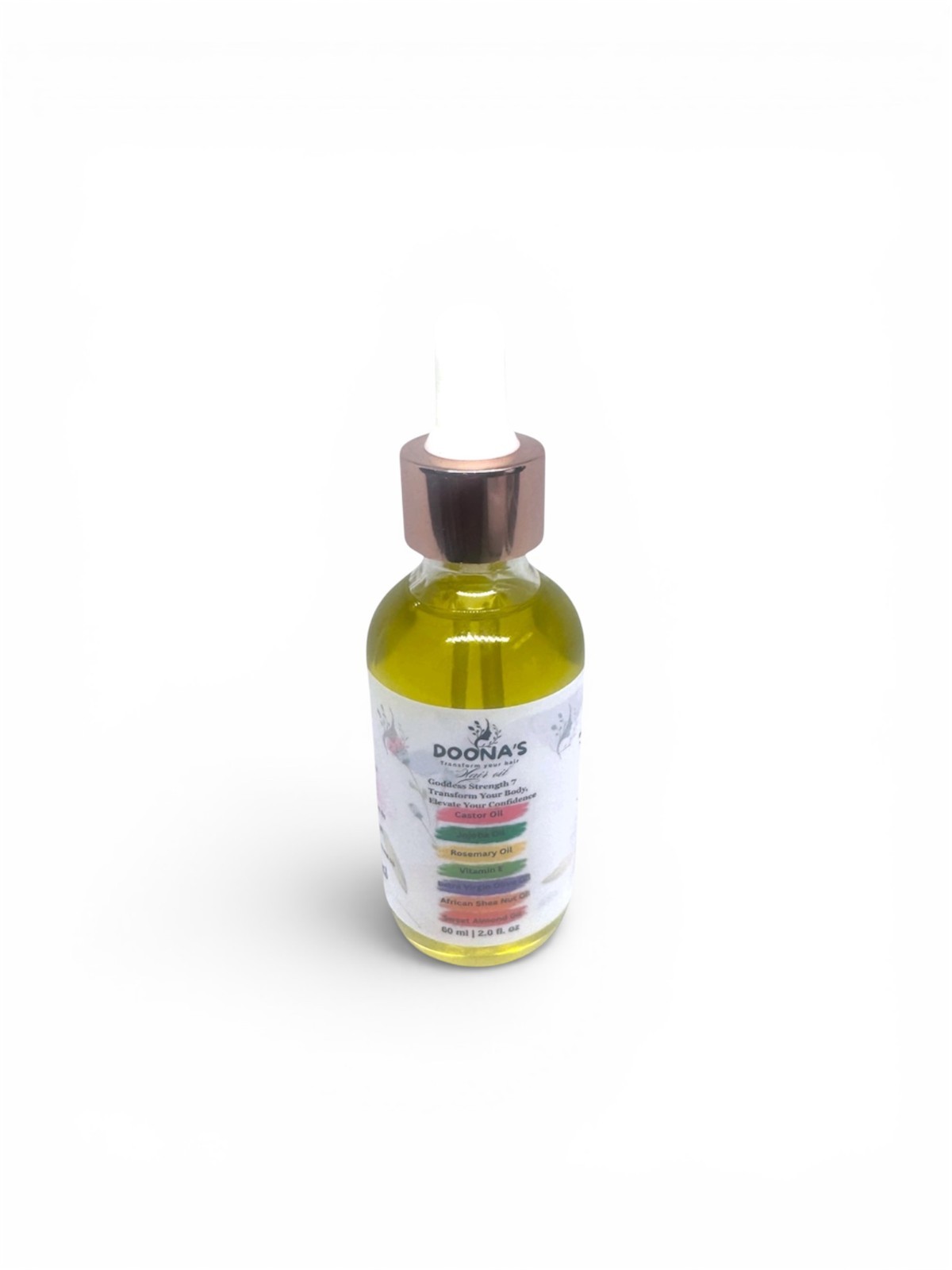 Doona’s Hair OIL Promotes Stronger,7b Blend Thicker Hair Growth 2 FL Oz