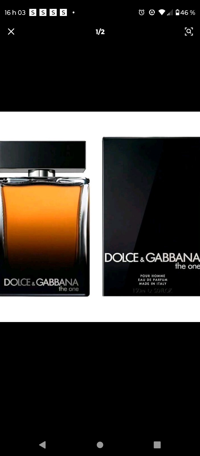 Dolce & Gabbana The One Pour Homme Eau de Parfum Spray, 5 fl oz