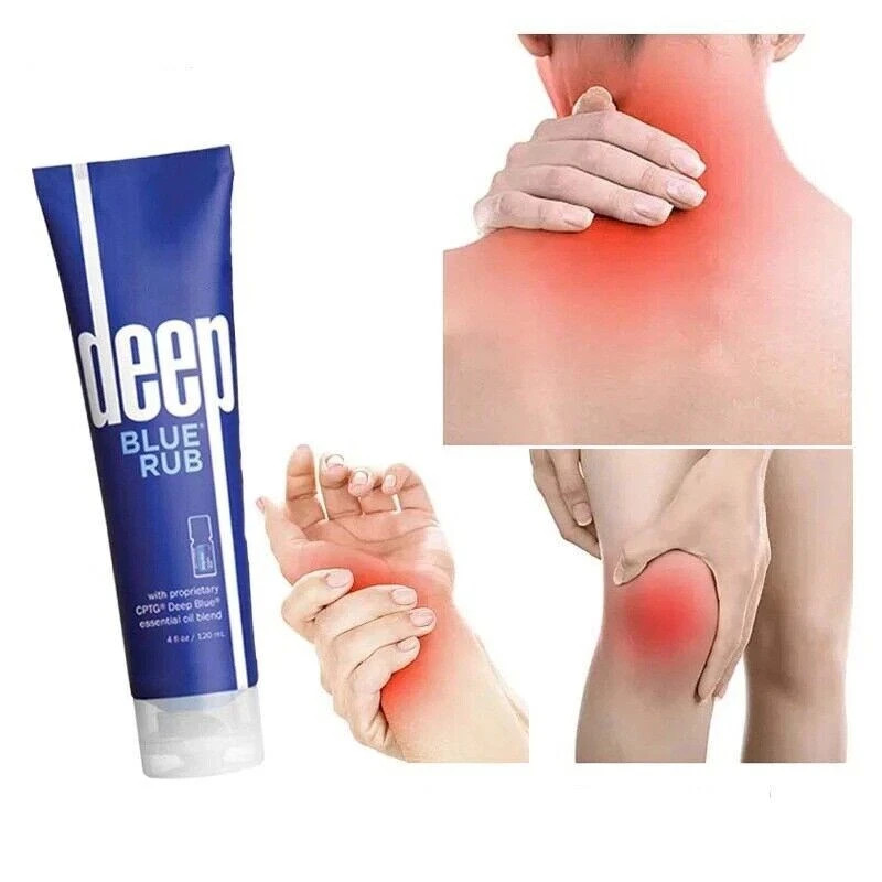 Pack of 1 DoTERRA Deep Blue doterra Rub Body Cream – 4 oz EXP:02/2027
