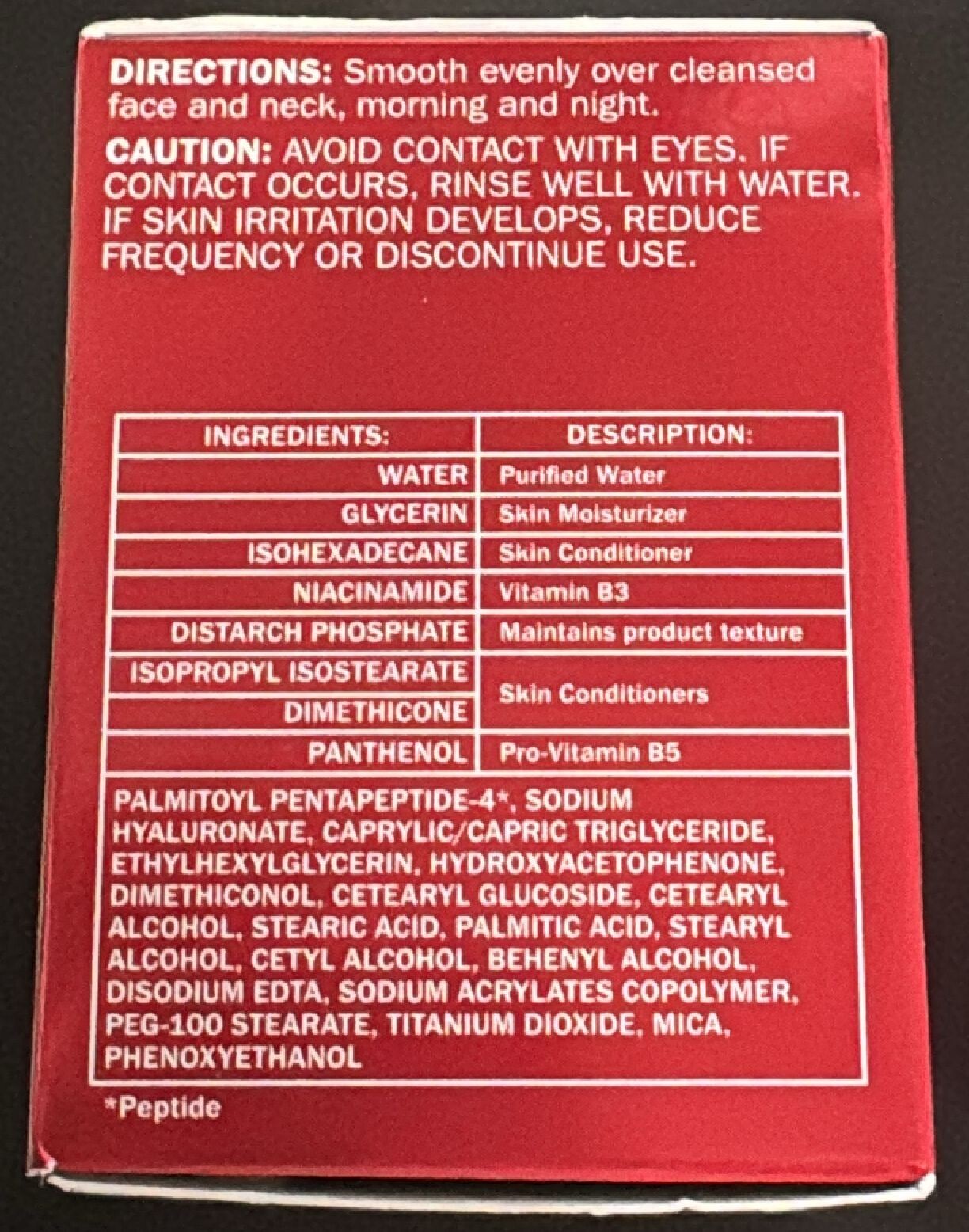 Olay Regenerist Micro-Sculpting Cream Anti Aging Moisturizer 1.7oz FF (A9)