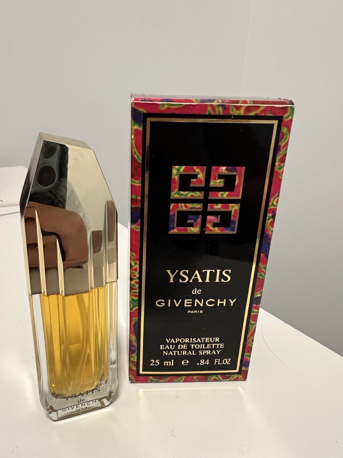 Vintage Givenchy Ysatis Eau de Toilette Spray 100ml 3 1/3 oz Art Deco France