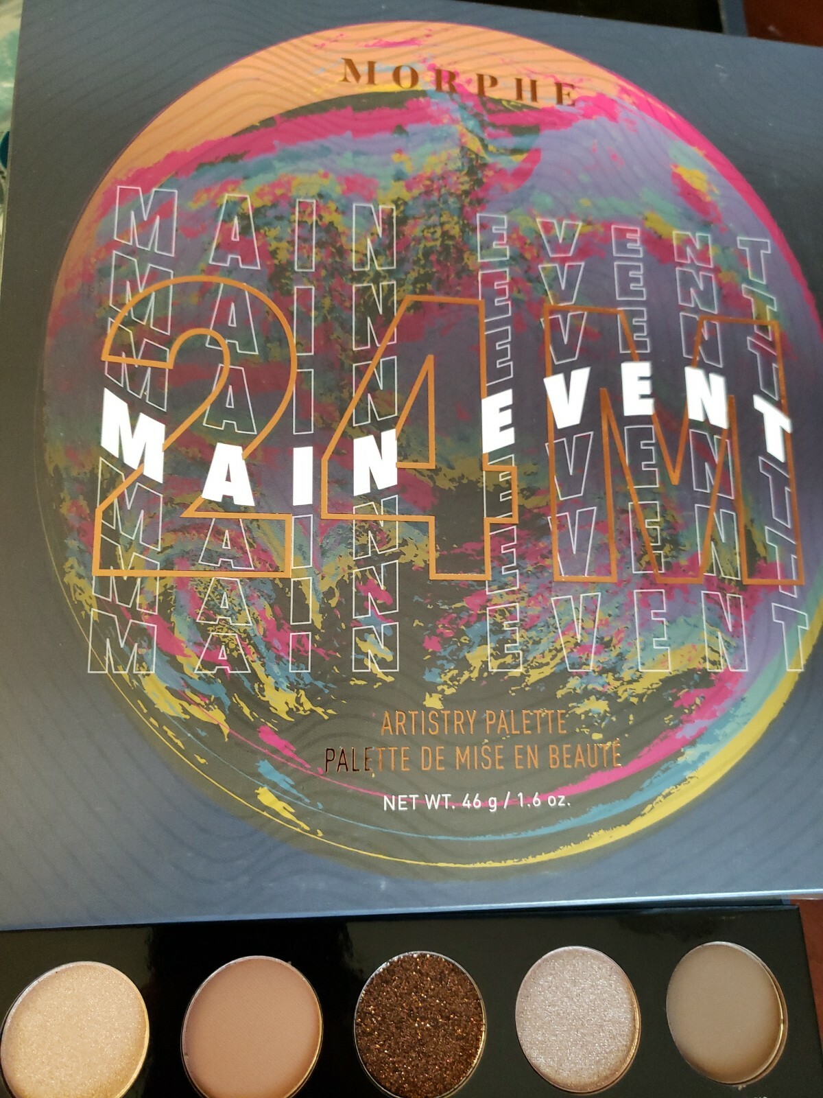 AUTHENTIC!!! NIB MORPHE 24M MAIN EVENT ARTISTRY PALETTE 🎨