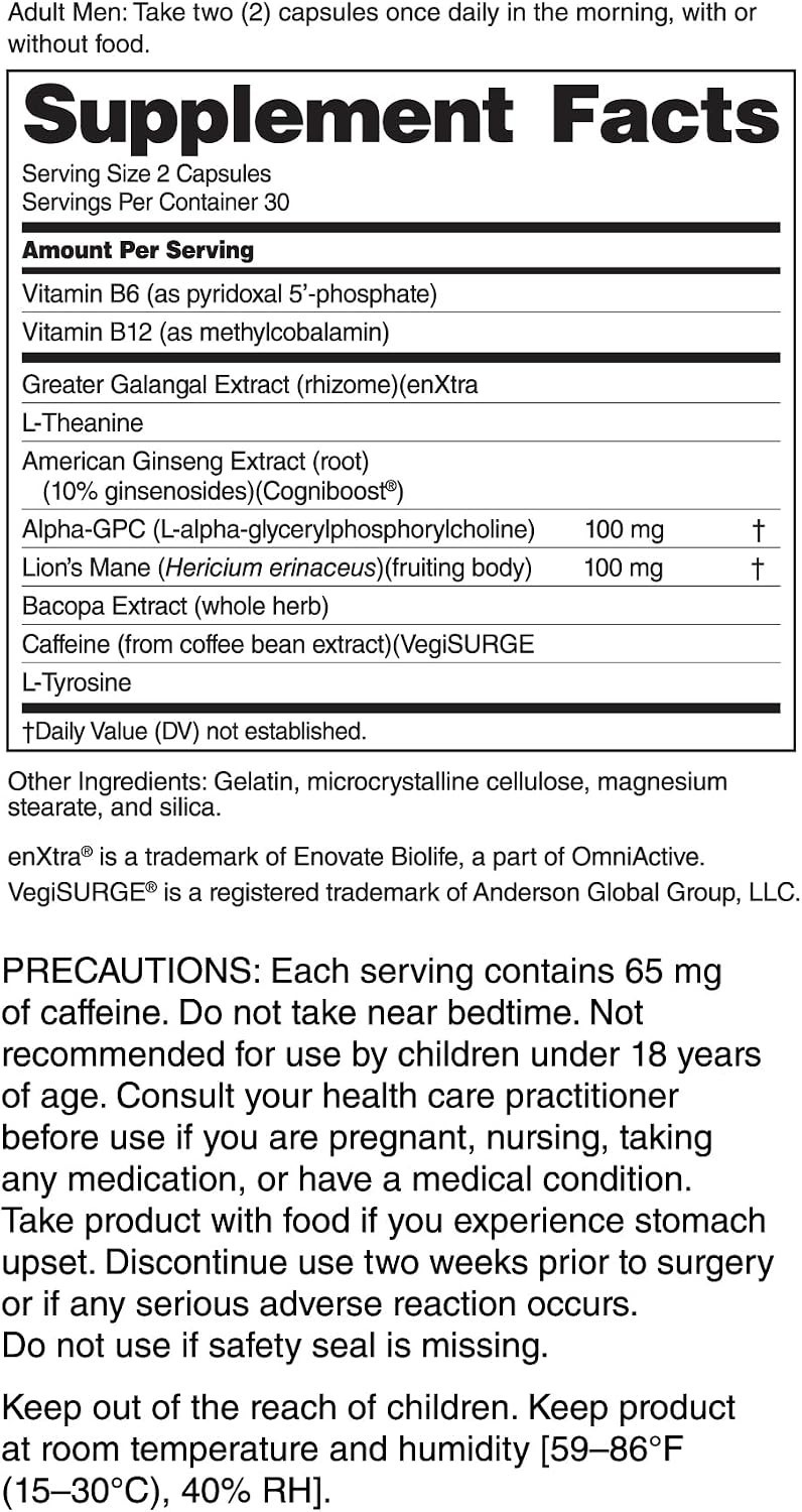 Nugenix NeuroZone – Nootropic Fast-Acting, Alpha Brain Activity, Boosts Focus
