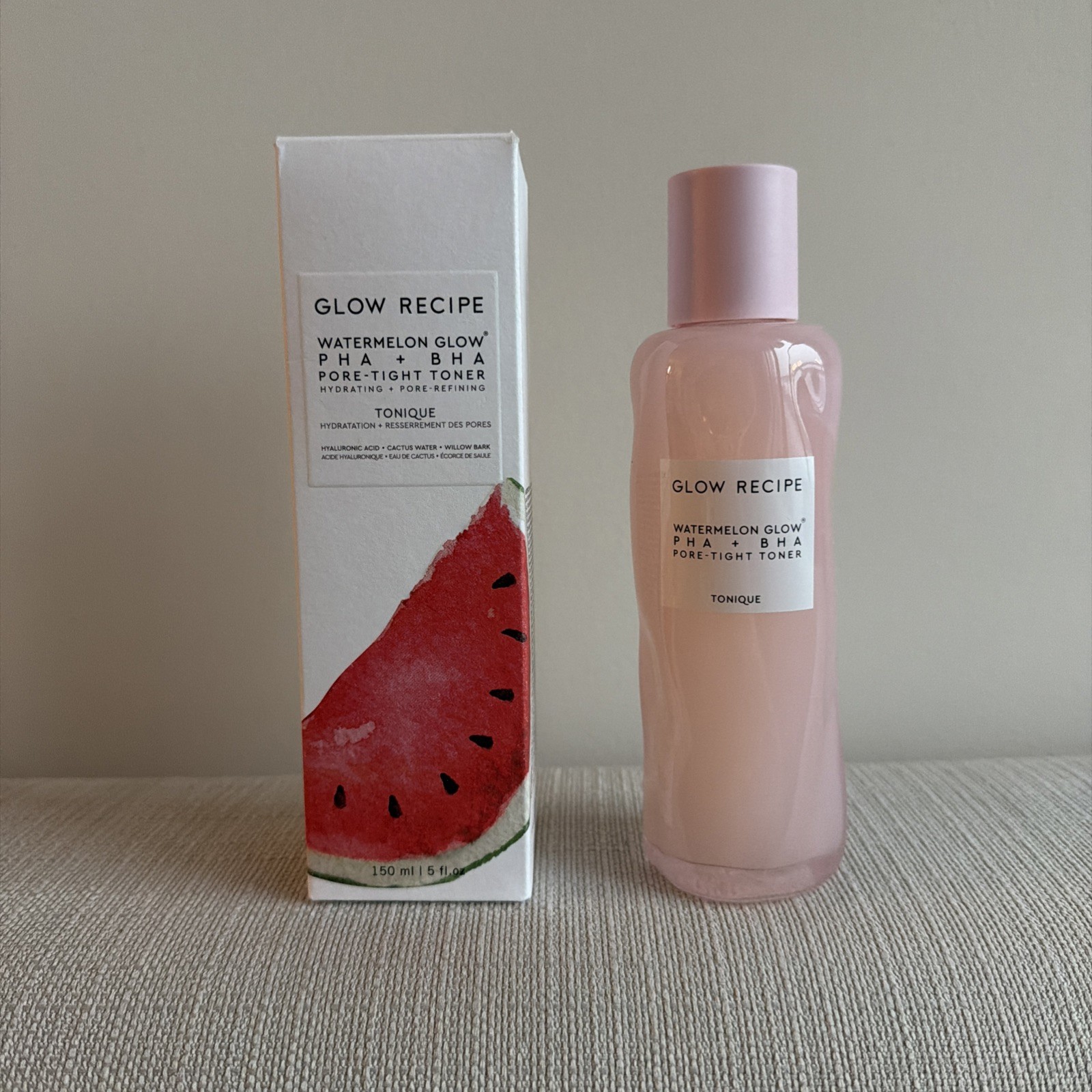 GLOW RECIPE Watermelon Glow PHA + HBA Pore-Tight Toner 150mL/5fl.oz