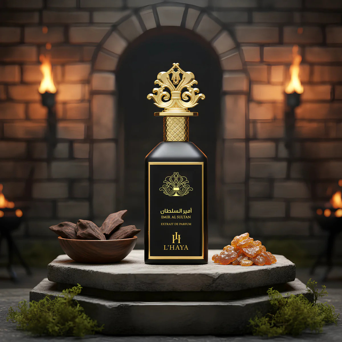 L’Haya Emir Al Sultan Extrait de Parfum 3.4 fl. oz. / 100 ml