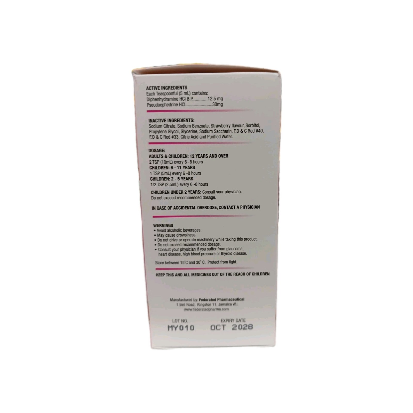 FP Dph Sinus For Adults & Children 120ml