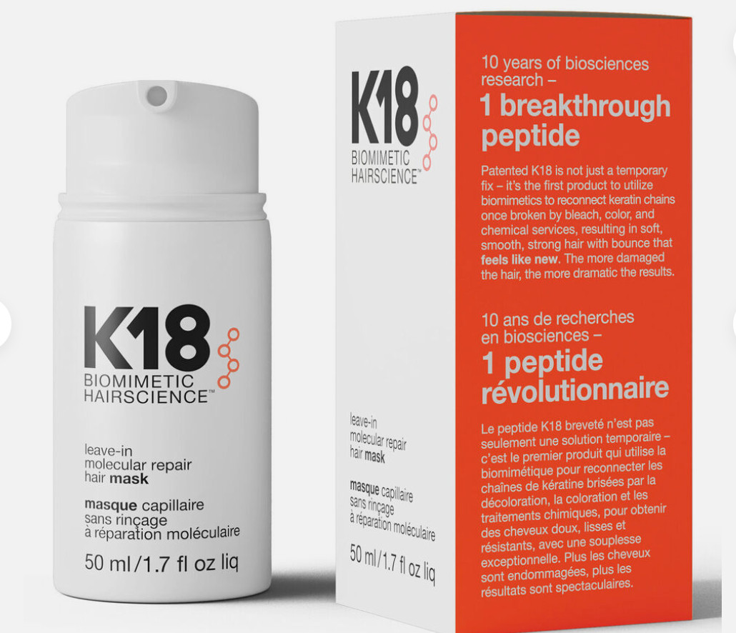 K18 Leave-In Molecular Repair Hair Mask – 1.7 fl oz