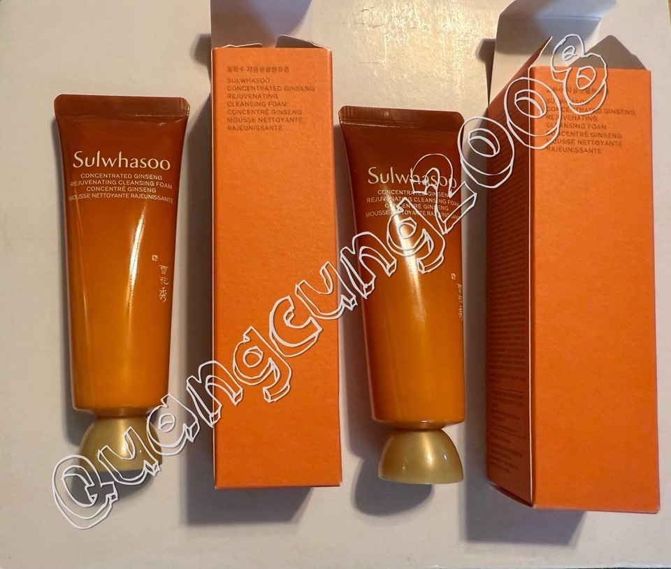 Sulwhasoo Concentrated Ginseng Rejuvenating Cleansing Foam 50g 1pcs~10pcs
