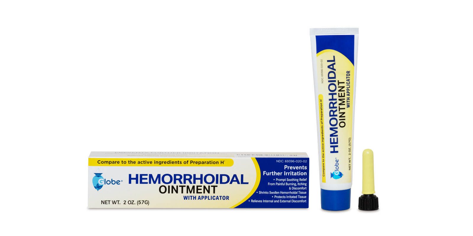 Hemorrhoidal Ointment 2 oz (Compare to PREPARATION H) – 3 pack